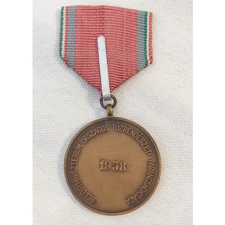 Hungarian Firefighter Service Medal V. Years