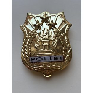Indonesia Polisi National Police Official Badge 