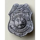 US Army Northern Area Command Fire Department Silver Fire Fighter Badge