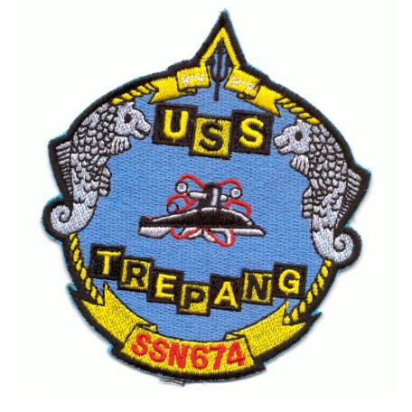 USS Trepang SSN-674 Submarine PATCH